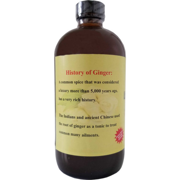 AIH Ginger Living Bitters Extra Strong Detox and Energy Beverage Description